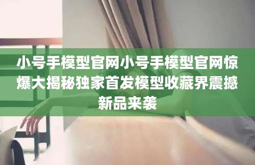 小号手模型官网小号手模型官网惊爆大揭秘独家首发模型收藏界震撼新品来袭