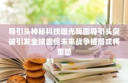 导引头神秘科技曝光我国导引头突破引发全球震惊未来战争格局或将重塑