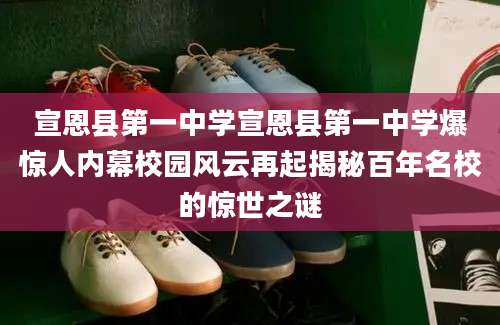 宣恩县第一中学宣恩县第一中学爆惊人内幕校园风云再起揭秘百年名校的惊世之谜