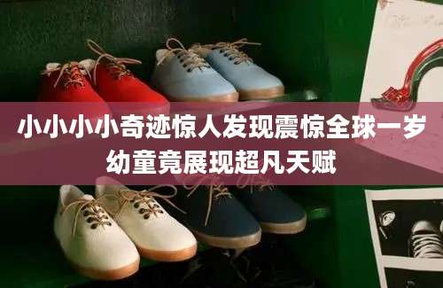 小小小小奇迹惊人发现震惊全球一岁幼童竟展现超凡天赋