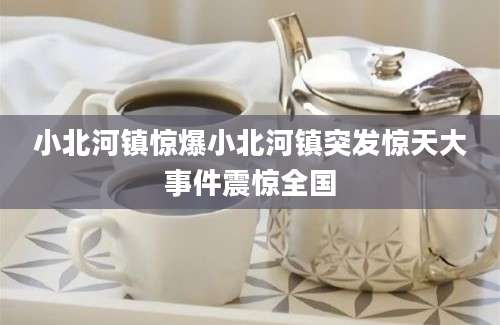 小北河镇惊爆小北河镇突发惊天大事件震惊全国