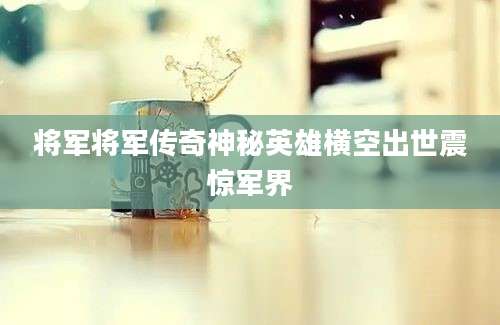 将军将军传奇神秘英雄横空出世震惊军界