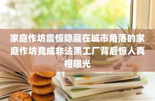 家庭作坊震惊隐藏在城市角落的家庭作坊竟成非法黑工厂背后惊人真相曝光