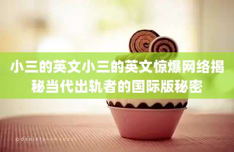 小三的英文小三的英文惊爆网络揭秘当代出轨者的国际版秘密